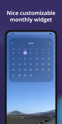 Calendar android App screenshot 0