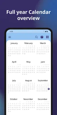 Calendar android App screenshot 1