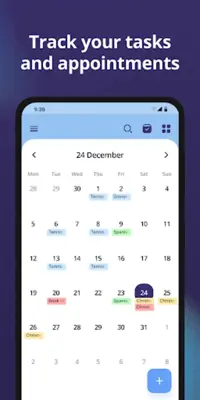 Calendar android App screenshot 2